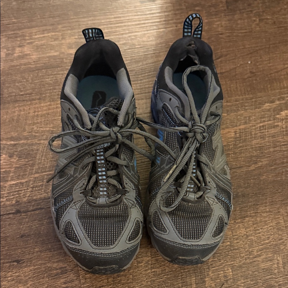 Women’s New Balance Black and Gray Athletic Shoes